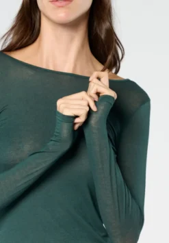 Perfect Line Cashmere Longsleeve Forest