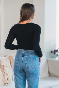 Perfect Line Cashmere Longsleeve Black