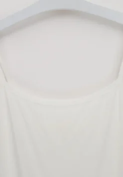 Perfect Line Top W/Straps Ivory