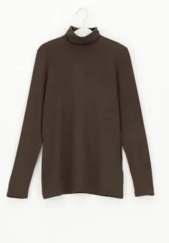 Perfect Line Turtle Neck Dark Caramel