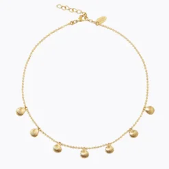 Petite Shell Choker Gold