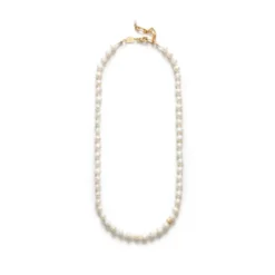 Petit Stellar Pearly Necklace Gold