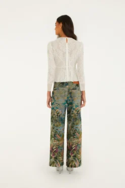 Petricor Multicolor Jacquard Denim Multicolor