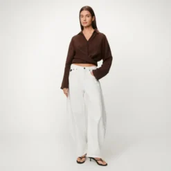 Pia Linen Shirt Chocolate Martini
