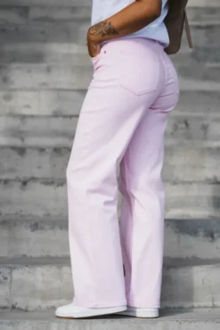 Pira HW Straight Pink Jeans Ballerina