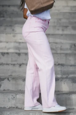 Pira HW Straight Pink Jeans Ballerina
