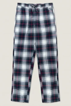 PJ Pant Cream Plaid