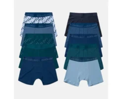 10pk Base Bamboo Boxer Assorted