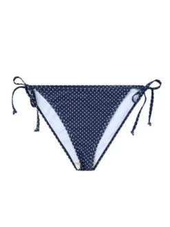 Polka Dot Baila Bikini Tanga Navy Blue