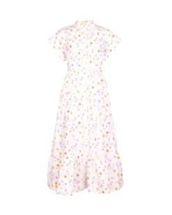 Poplin Shirt Dress Morning Bloom