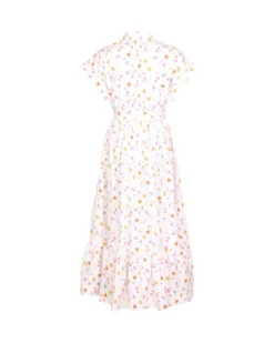 Poplin Shirt Dress Morning Bloom