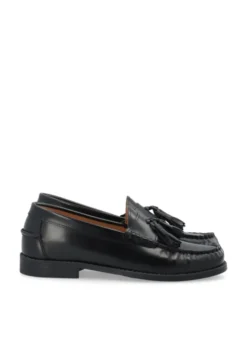 Pop Tassle & Fringe Loafer Polido Black