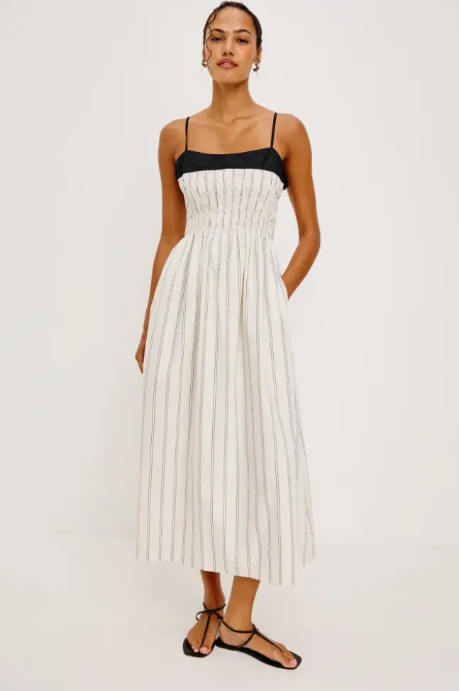 Primrose Dress Palma Stripe