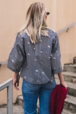 Pristina Blouse Indigo