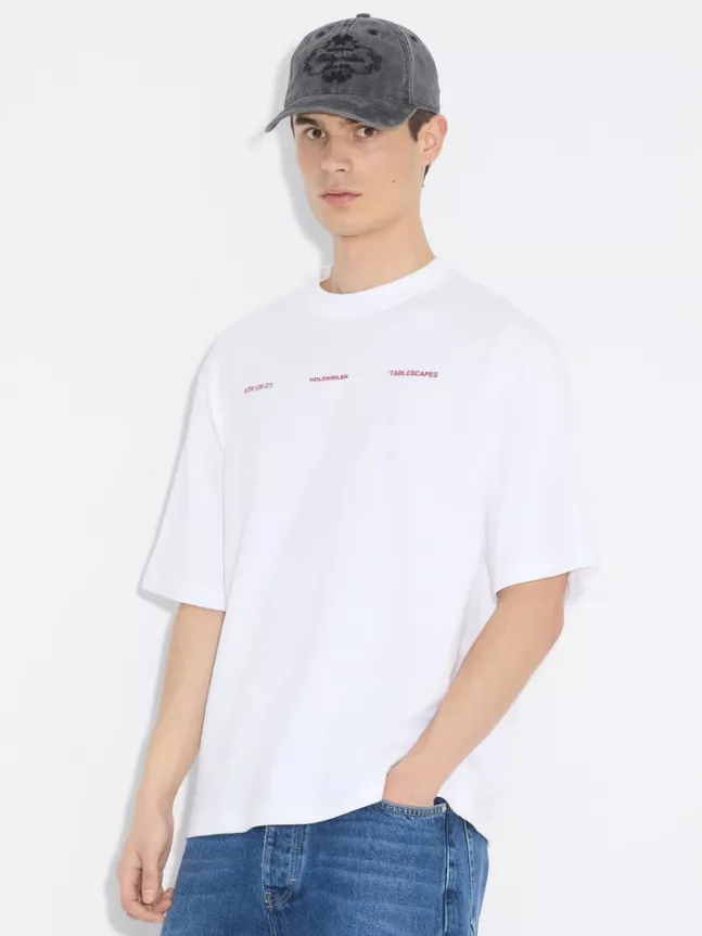 Ranger National Sketch Tee White