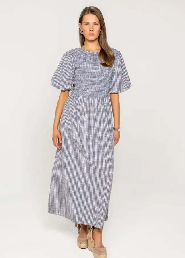 Rani Dress Misty Blue