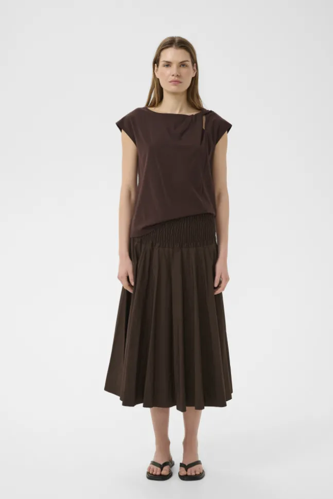 Raven Skirt Coffee Bean