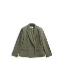 Refined Blazer Olive Green