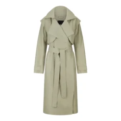 Regndråpe Trench Coat Green