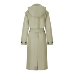 Regndråpe Trench Coat Green
