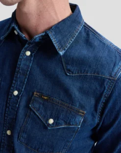 Regular Western Shirt Rinse