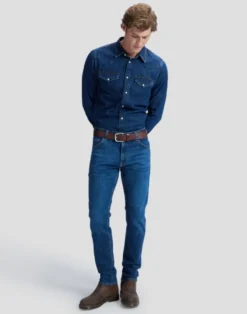 Regular Western Shirt Rinse