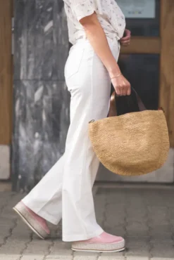 Reign Linen Pants White