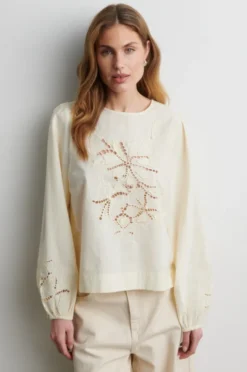 Reims Blouse Egret
