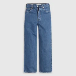 Ribcage Straight Ankle Jeans Jazz Pop