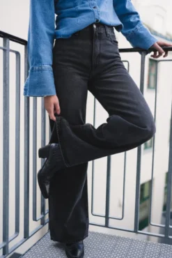 Ribcage Wide Leg Swipe Up