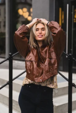Richa Bomber Cognac