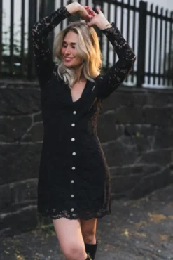Riley Mini Dress Black