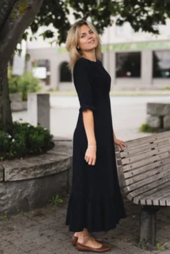 Rita Midi Dress Midnight Corduroy