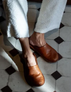 Roma Leather Cognac Brown