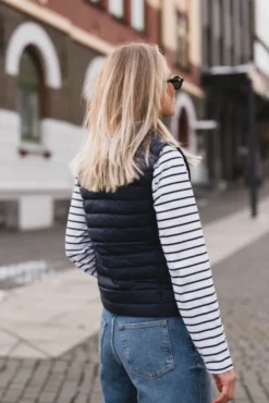 Rosanna Down Vest Blue Navy