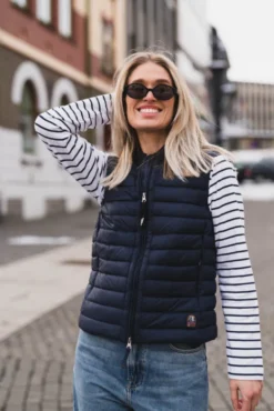 Rosanna Down Vest Blue Navy