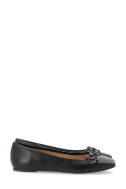 Rose Karré Ballet Flat Faux Leather Black