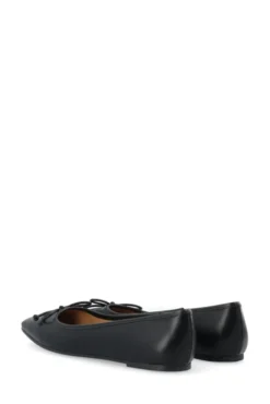 Rose Karré Ballet Flat Faux Leather Black