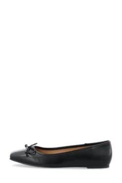 Rose Karré Ballet Flat Faux Leather Black