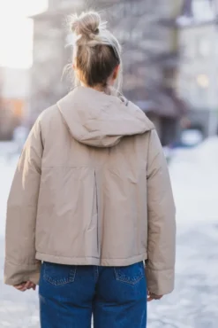 Rosemary Hooded Padded Jacket Sun Kissed