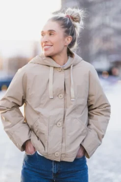 Rosemary Hooded Padded Jacket Sun Kissed