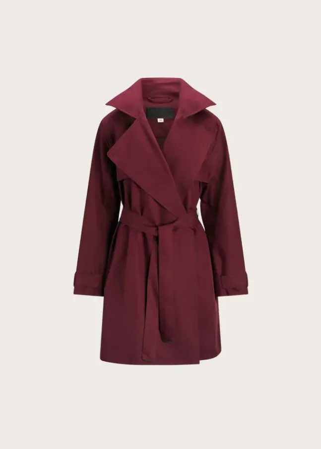 Rossby Coat Wine Red