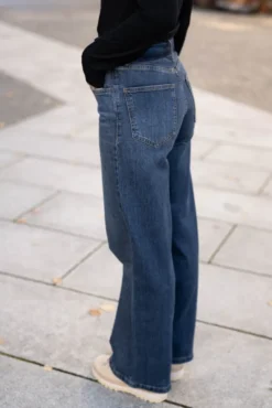 Rumi Belt Jeans Dark Denim