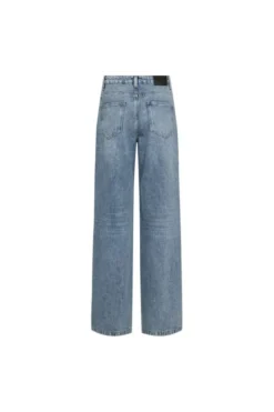 Ruthie Asym Wide Jeans Denim Blue