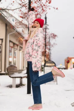 Rype Fleece Jacket Light Pink Mix