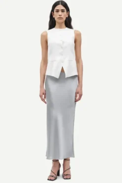 Saagneta Long Skirt 12956 Limestone