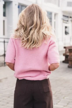 Saanoura SS Cardigan 7355 Bleached Mauve