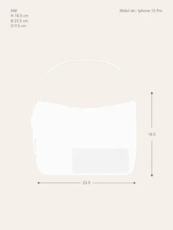 Sabbia Handbag S Cognac