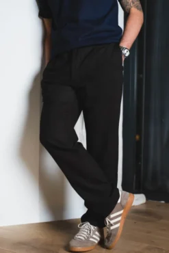 Sabertil Trousers 15860 Black Coffee Melange