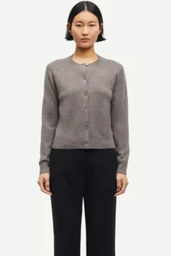 Saboston Cardigan 6304 Grey Blue Melange